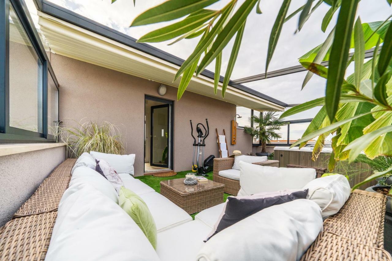 Apartment Garden Terrace 자다르 외부 사진
